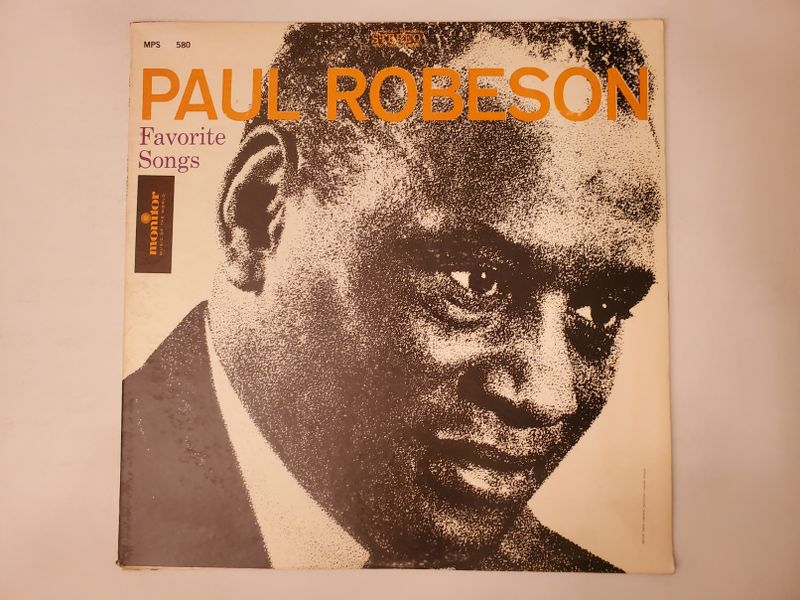 Paul Robeson Favorite Songs vinyl record